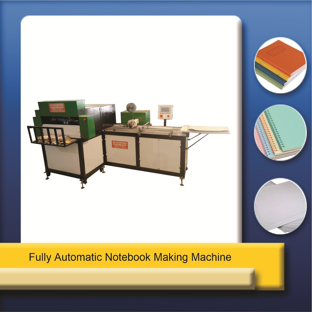 Notebook Making Machine