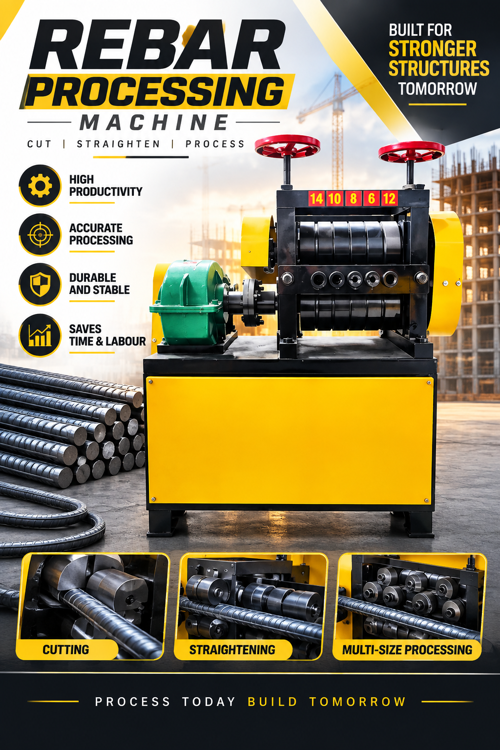 TMT Rebar Processing Machine